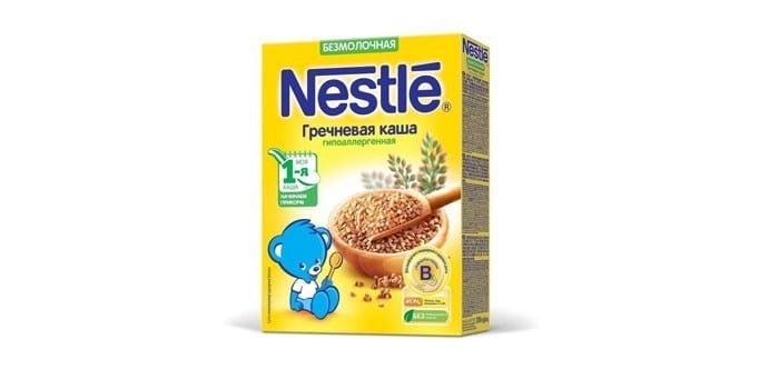 Безмолочная Nestle