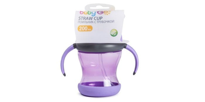 Чашка Baby Go Straw cup