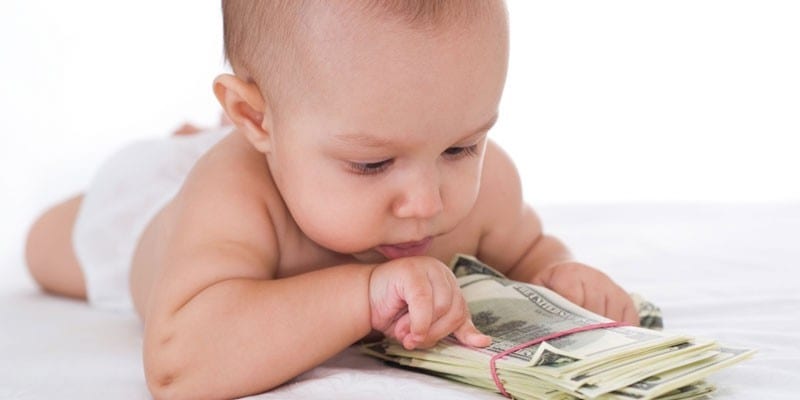 Младенец и деньги
