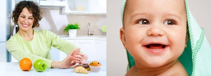 Полноценное питание кормящей матери – залог здоровья ребенка