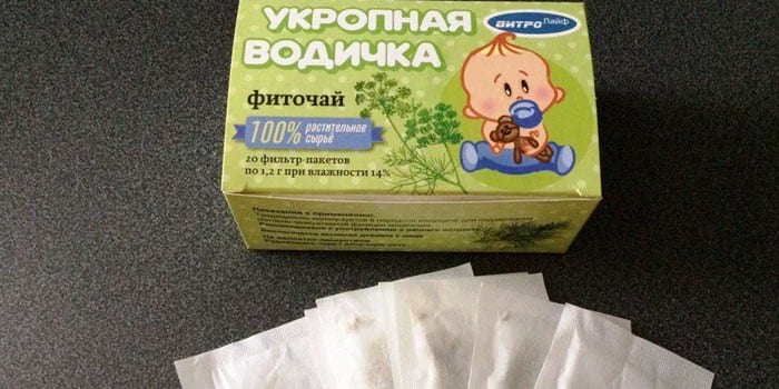 Фиточай Укропная водичка в пакетиках