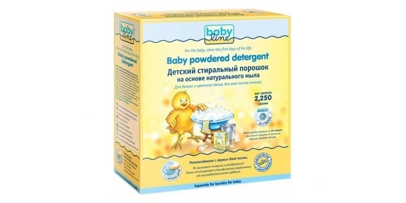 Baby Powdered Detergent на основе натурального мыла