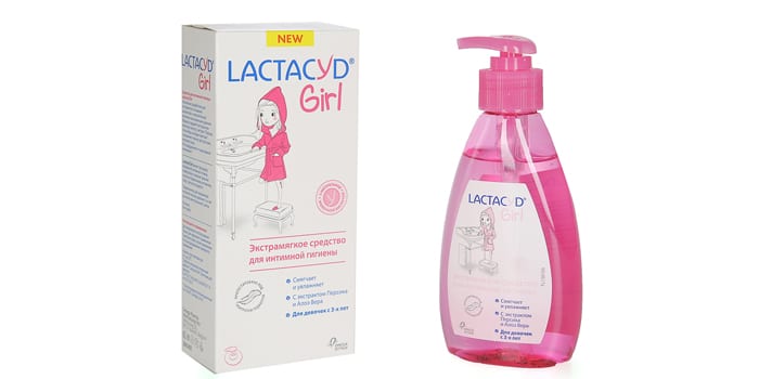 Lactacyd girl дл подмывания