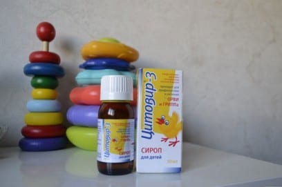 Цитовир 3 – сироп для детей: инструкция препарата и отзывы