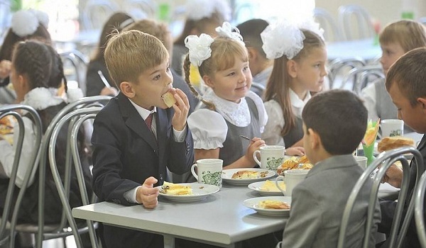 В российских школах младшие классы будут питаться бесплатно