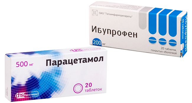 Ибупрофен и Парацетамол