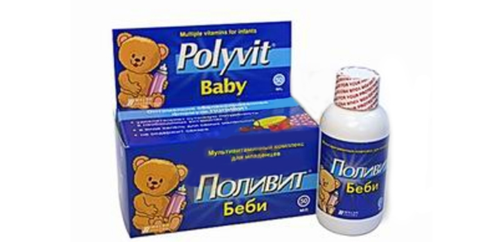 Мультивитамины в каплях Polyvit Baby