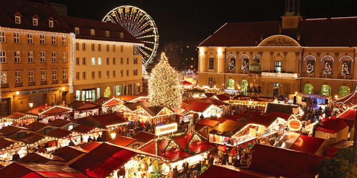 Рождественский базар в Магдебурге