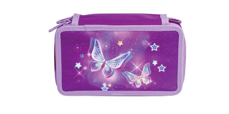 Пенал для девочки Tiger Family Starry Butterflies
