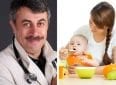 Правила прикорма по Комаровскому: первые продукты для ребенка