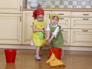 Домашние дела для детей в соответствии с возрастом