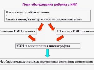 Инфекции мочевыводящих путей у ребенка