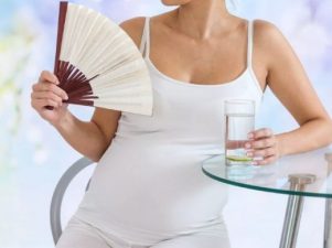 Как избавиться от приливов во время беременности